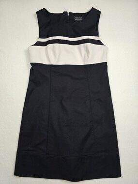 White House Black Market Perfect Form Sleeveless Sheath Dress Size 6